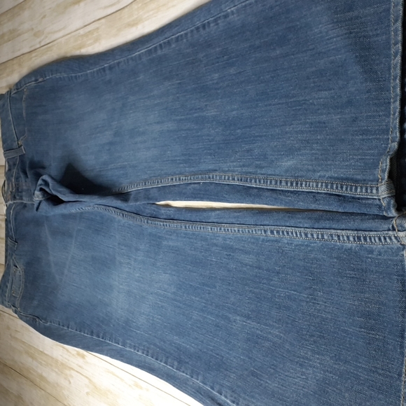 Merona Low Rise Boot Medium Vintage Wash Blue Jeans 12 Medium - Picture 5 of 16